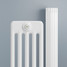 NF5-VERTICAL-4-W-TH - Infinity White 5 Column Radiator 4 Sections H1800mm X W208mm NF5-VERTICAL-4-W-TH - Infinity White 5 Column Radiator 4 Sections H1800mm X W208mm